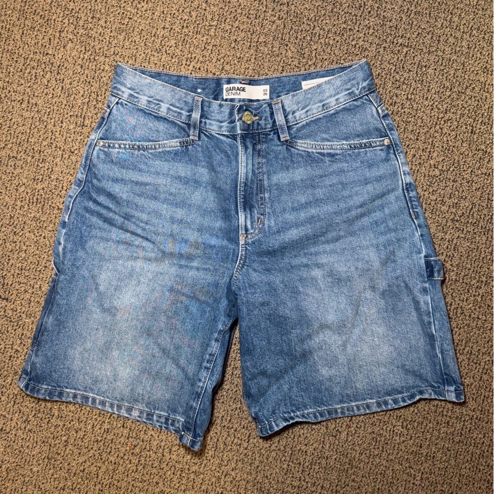 Garage jorts Jean shorts with loop design